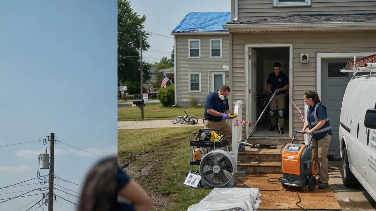 Water Damage Repair in Deforest, WI near me